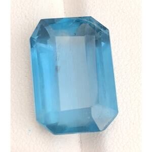 20 Carat Stunning Cerulean Blue Fluorite Gemstone!!